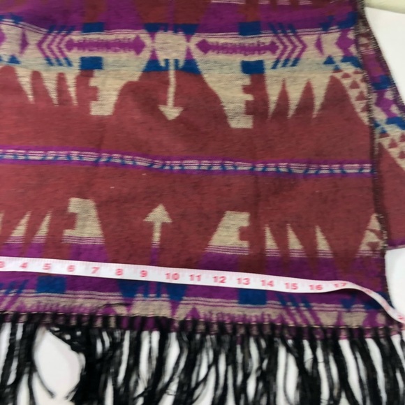 Women large scarf /shawl ethnic print - Picture 4 of 4